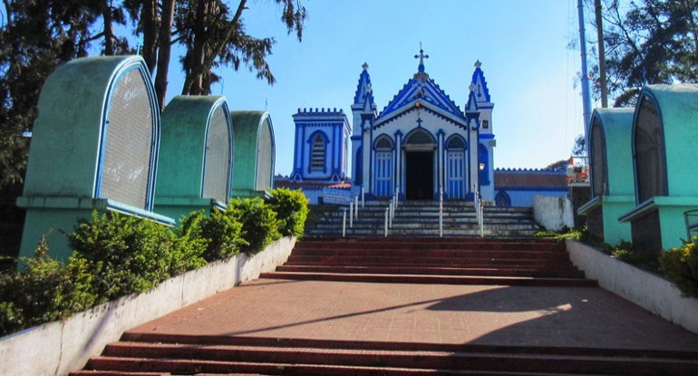 muthu tourism, trending destination in south india, La Salette Church